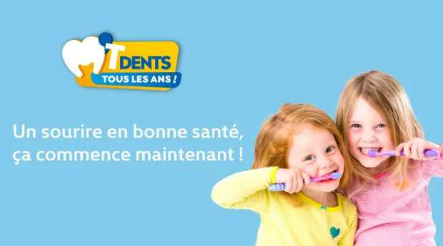 M'T Dents tous les ans. Un sourire en bonne santé, ça commence maintenant.
