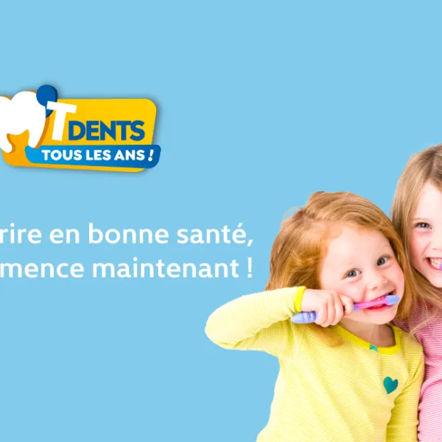 M'T Dents tous les ans. Un sourire en bonne santé, ça commence maintenant.